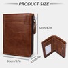 AdiStylinno Mens Wallets, Fashion Soft PU Leather Credit Card Holder