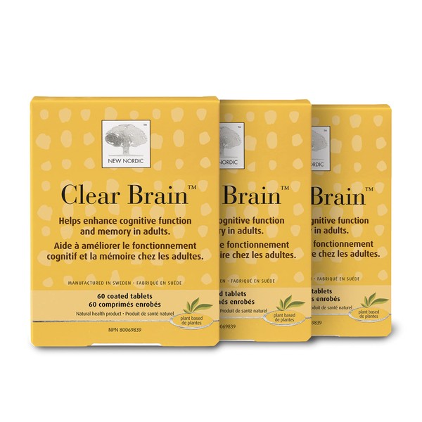 New Nordic Clear Brain Tablets | Cognitive Health and Memory