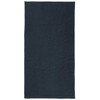 REDBEST Duschtuch Oceanside Walk-Frottier schwarz Größe 70x140 cm