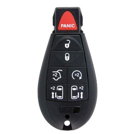 7-button Replacement Fobik Remote and Insert Key for CHRYSLER DODGE Van with FCC ID M3N5WY783X or IYZ-C01C Only
