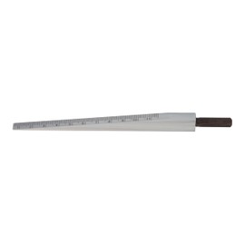 Measuring Wedge 0.5-7 mm Matt Chrome-Plated Steel 0.1 mm