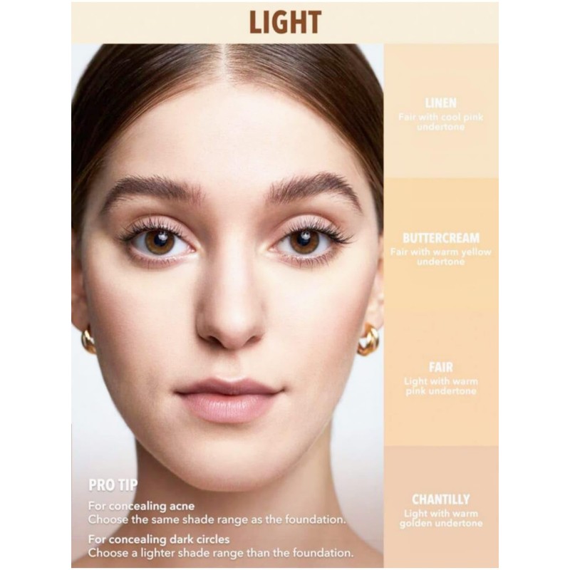 Sheglam Corrector de Maquillaje para Piel Alta Cobertura (Fair)