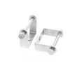 Stainless Steel Spring Clamps, 2-1/4 Inch Wide Leaf Spring