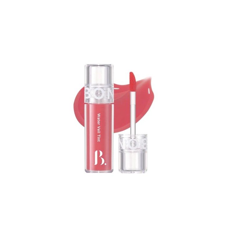 BONCEPT Water Veil Tint, 02, Korean Cosmetics, Glossy, Lip Tint,
