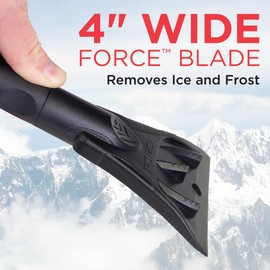 Mallory Force 17” 518RFB Snowbrush with Ice Scraper for Car, Single