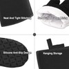 CHUKCHI Oven Mitts and Pot Covers 6pcs Set- Kitchen Oven