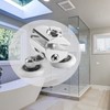 Holdfiturn 4Pcs Shower Door Rollers - Zinc Alloy Shower Door
