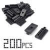YFaith Hidden Fixing T-Clip 200 Pieces 6mm Hidden Decking Patio