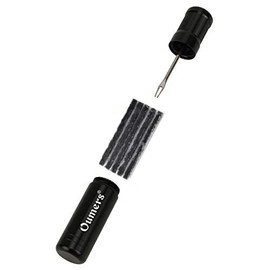 Oumers Tubeless Bike Tire Repair Tool Kit, Bike Tire Punctures with 5PCS Bacon Strips Plus Insertion Tool Tire Repair Fork Reamer