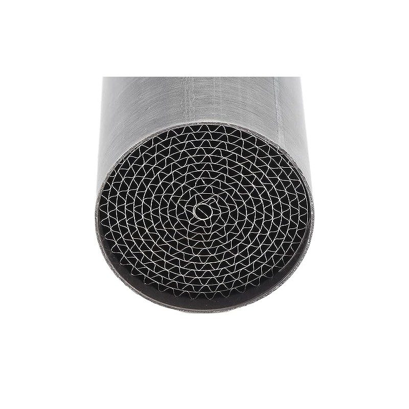 Motorcycle Exhaust Pipe Catalytic Converter, Stainless Steel, Front Middle Exhaust