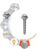 TOX Sumo Pro 1 041601121 Concrete Screw M10 x 100