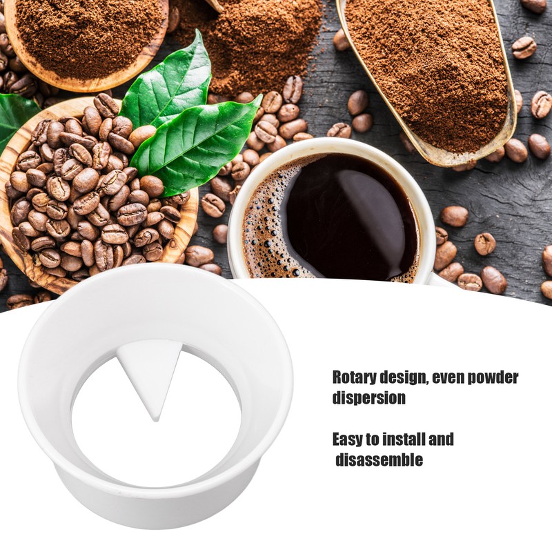 Rotary Powder Disperser Splashproof PC Plastic Powder Distributor Dosing Ring