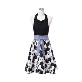Francfranc Silhouette Full Apron, Blue