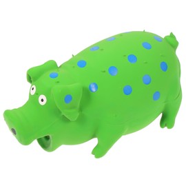 HANABASS Juguete para Masticar Juguete Chillón para Perro Puerco Masticable Limpio Los Dientes Salud Bucal                                            