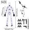 DANONI Titan 13 Action Figure,Lucky Robot 13 13 Action Figures,Creative