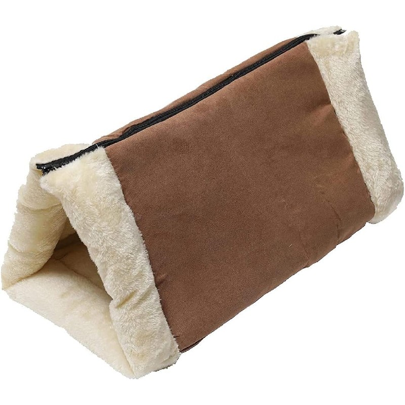 SAPRA | 2-in-1 Convertible Cat Bed, Tube to Mat Design,