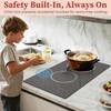 2 Burner Electric Cooktop, 120V Electric Stove Top Touch Control,