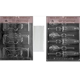 New york Statue of liberty Ape and Empire state building chocolate candy mold with © molding Instructions