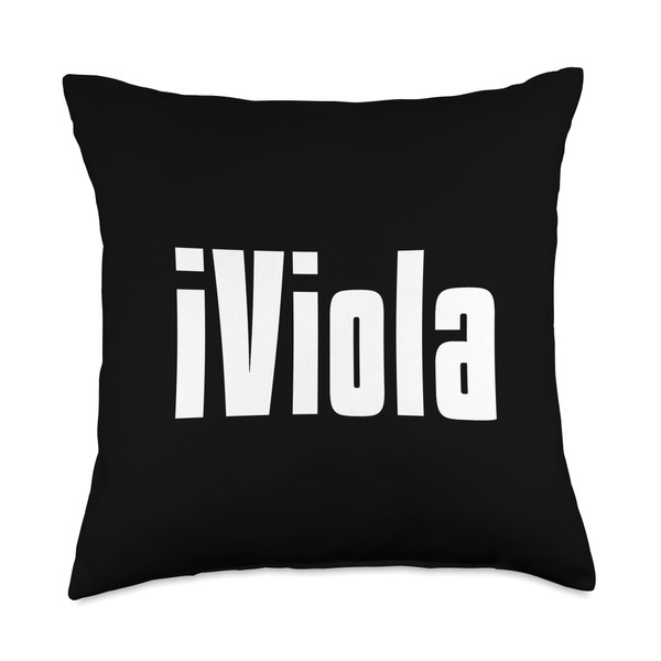 Viola String Quartet Bow String Violinist Musician Funny Throw Pillow
