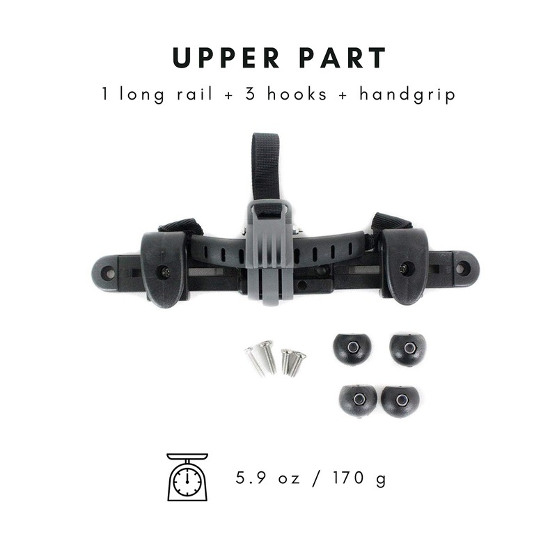 Vincita Bicycle Rack Hardware Kit - Turn Any Bag Into
