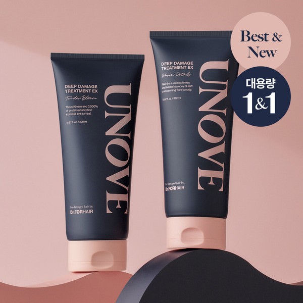 UNOVE Large Capacity Deep Damage Treatment EX Duo Limited Set