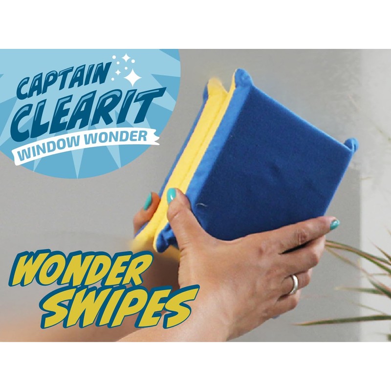 Sponge - Window Cleaner Tool for Car Windshield, Mirrors, Glass
