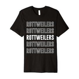 Rottweilers Premium T-Shirt