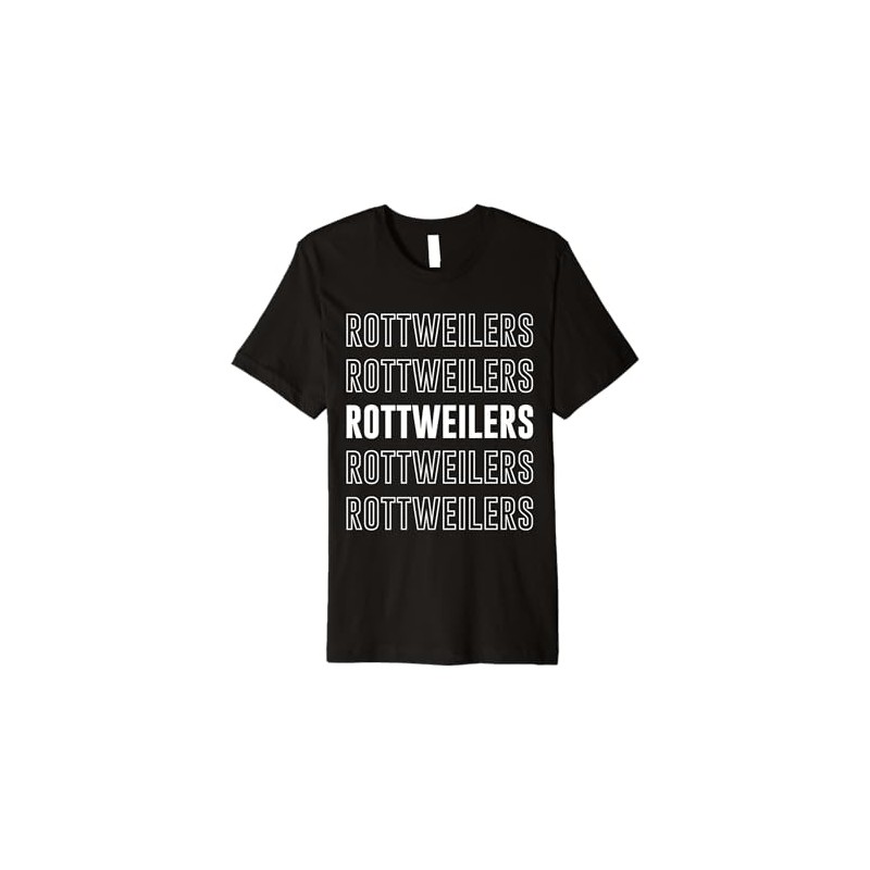Rottweilers Premium T-Shirt