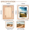 Kattepote 7x9 inch Picture Frames, Display Pictures 5x7 Inch with