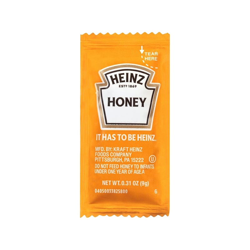 Heinz Honey Single Serve Packet (0.3 oz Packets, Pack of