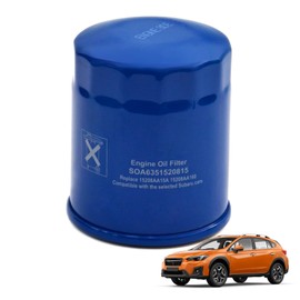 SOA6351520815 Oil Filter Replacement for Subaru Outback, Legacy, Impreza, Forester, XV Crosstrek, Ascent. Replace 15208AA160, 15208AA15A 1 PCS