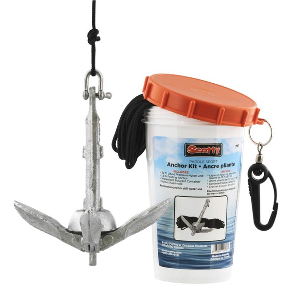 Scotty #797 Anchor Pack w/ 1.5-Pound Anchor Line in Watertight
