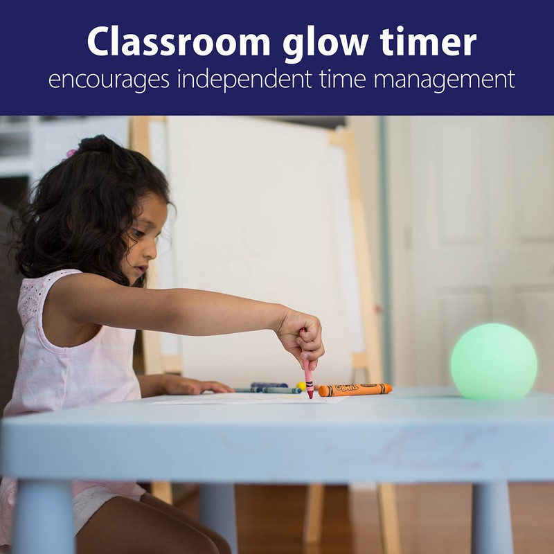 Soft Glow Silent Timer & Color Changing Light for Baby