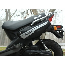 DecalDino Stripes Graphic Kit for Yamaha Zuma Silver Metallic