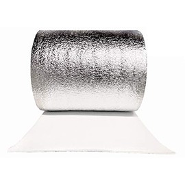 SmartSHIELD -1/4in x 2ft x 100ft Premium Foam Core Reflective Insulation Roll, White Film/Engineered Foil - Made in USA