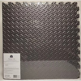 Unbranded EVA Foam Mat Tiles 6-Pack - 24 SQ FT of Interlocking Padding for Garage, Playro