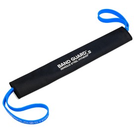 Serious Steel Fitness Band Guard - Protective Sleeve for Resistance Bands (Bands NOT Included) Protect Your Resistance Bands from The Ground, Concrete and Sharp Edges (Medium (5" x 26"))