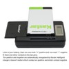 Kastar 3-Pack BL-5B Battery and Smart LCD Charger for Tecsun
