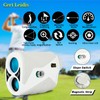 Golf Rangefinder with Slope, 1500 Yards Laser Range Finder Golfing,