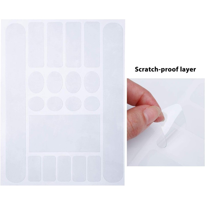 Road Bike Stand Protective Seal Bicycle Transparent Frame Protector Sticker