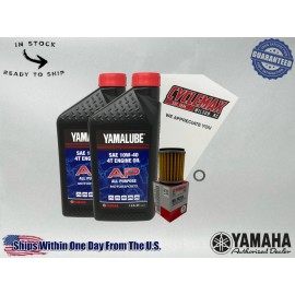 Cyclemax Standard 10W-40 Oil Change Kit fits 2018-2022 Yamaha YZ450F