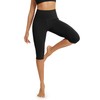 ODODOS Buttery Soft Lounge Yoga Capris for Women 14" High