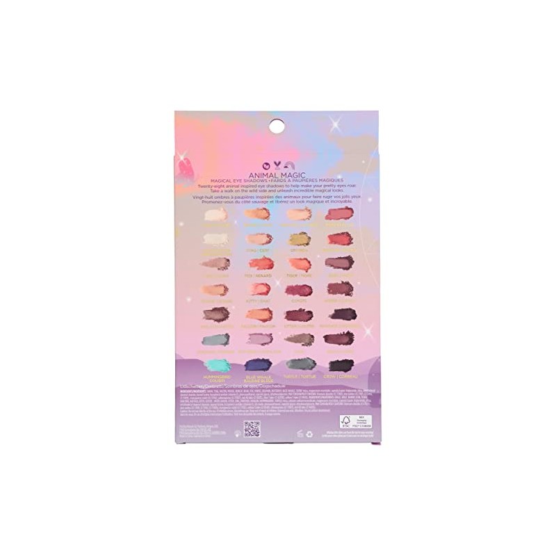 Pacifica Beauty, Animal Magic Eye Shadow Palette, 28 Eyeshadow Shades,