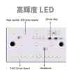 morytrade LED Side Marker 12V Marker Lamp Square Downlight Light