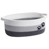 HiChen Small Dog Toy Basket, Cute Woven Baskets for Shelves,