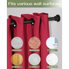 ALLZONE Shower Curtain Rod Spring Tension,28-42 Inch Heavy Duty Tension