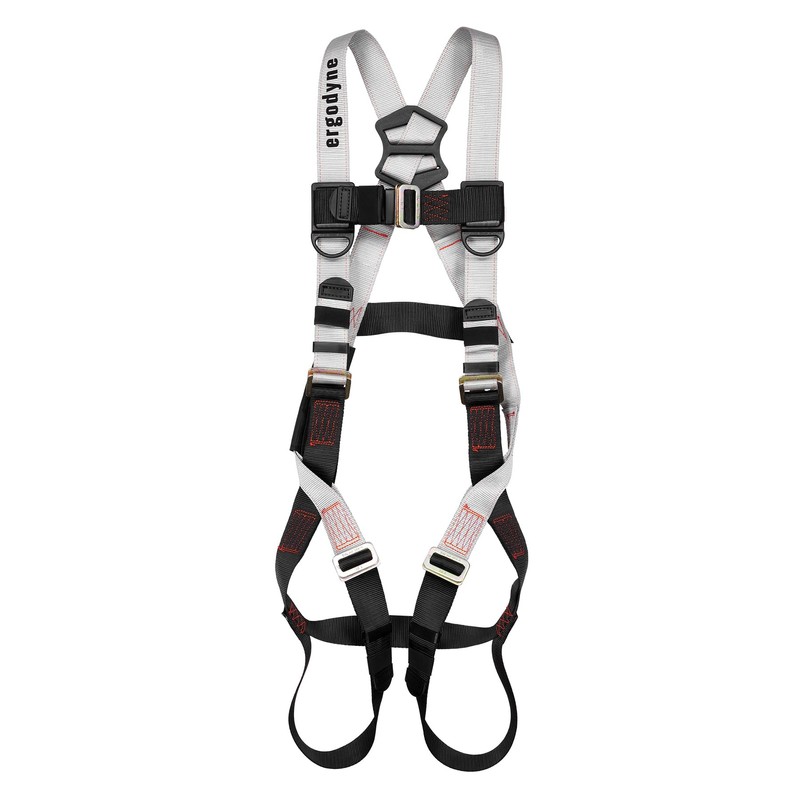 Ergodyne Fall Restraint Harness and Lanyard, Fall Prevention Safety System