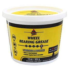 AGS Automotive Solutions - Wheel Bearing Grease, Tub, 16 oz, Superior Lubrication in Extreme Conditions, Prevents Premature Wear and Tear, Maximum Rust and Corrosion Protection,