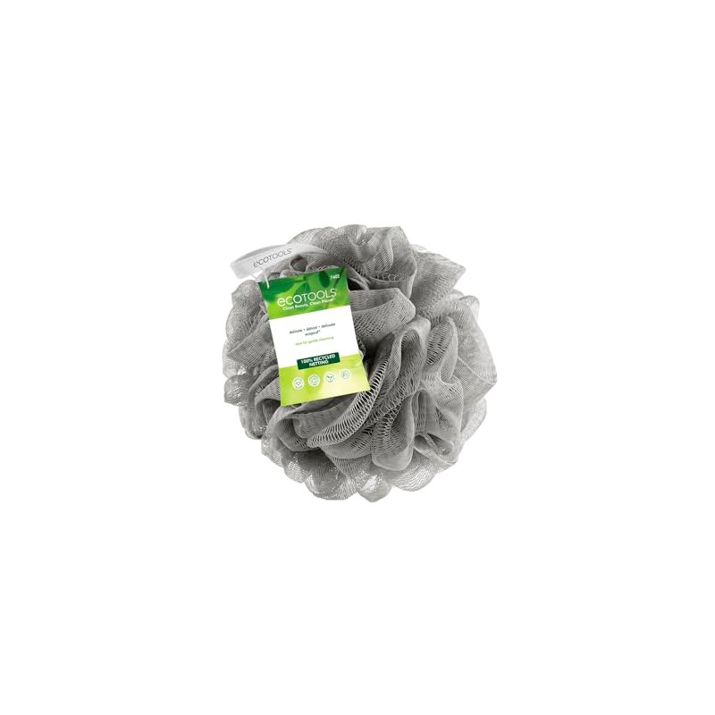 EcoTools, Delicate Ecopouf, Esponja de Baño para Piel Delicada, Ultra