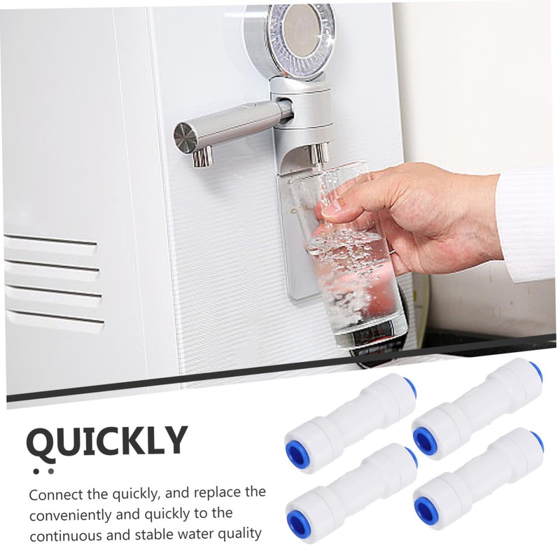 TEHAUX 5Pcs Water Purifier Check Valve Quick Connect Reverse Osmosis